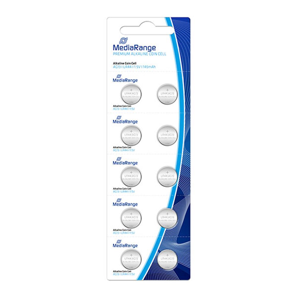 MediaRange AG13(LR44) alkalne baterije COIN 10kom, MRBAT113 slika 1