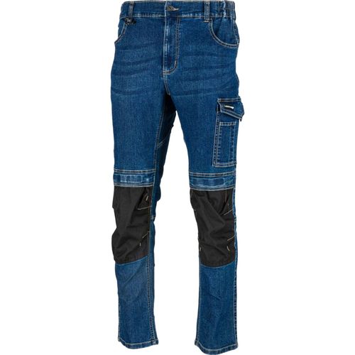 LAHTI PRO JEANS HLAČE, PLAVE, RASTEZLJIVE, POJAČANJA 3XL L4055006 LAHTI L4055006 slika 8