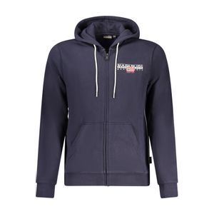 NAPAPIJRI MEN'S ZIP-UP SWEATSHIRT BLUE