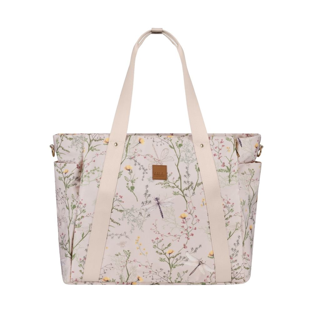 Kikka Boo Torba za mamu Florence, Secret Garden Beige slika 1