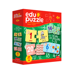 Kumaro Edukativne puzzle - Učimo da brojimo 1-24