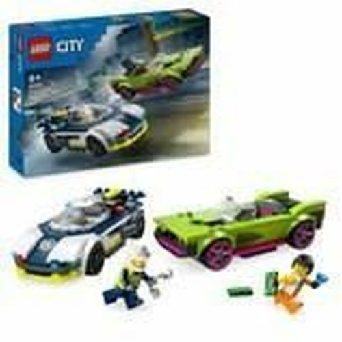 Playset Lego 60415 Police Car and Power Sport Car slika 1