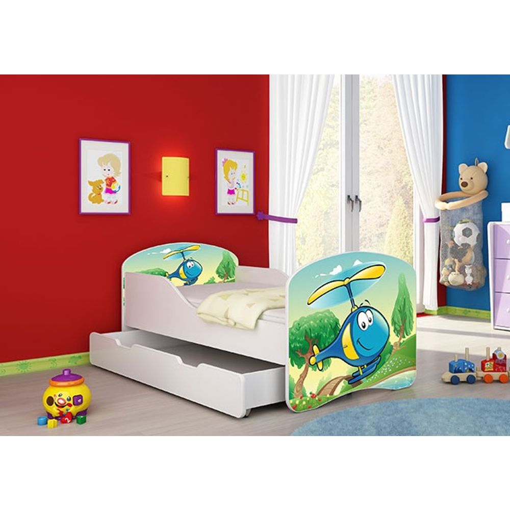 ACMA Dječiji krevet Acma I sa ladicom - 180x80cm - Dezen 35 slika 1