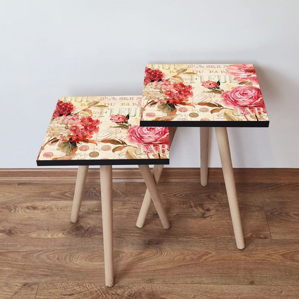 Nesting stolovi 2Shp306 - (2 komada) - boje: višebojni slika 1