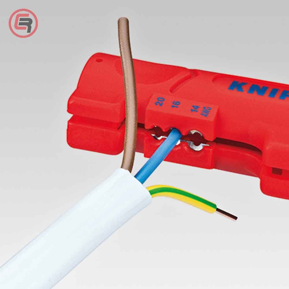 Knipex Skidač Izolacije Za Ravne i Okrugle Kablove 4 - 13mm / 125mm - 16 64 125 SB slika 5