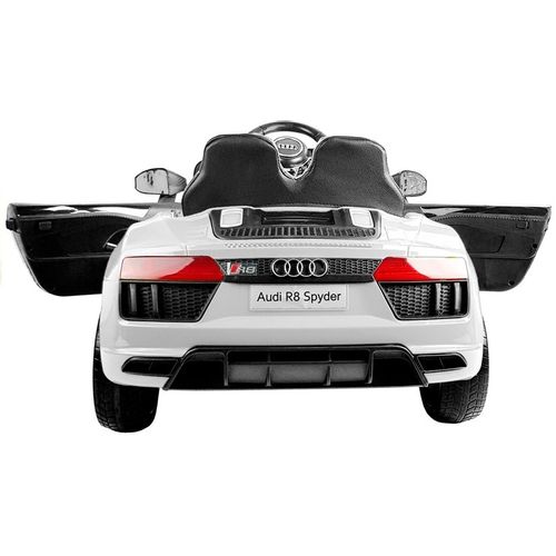 Licencirani auto na akumulator Audi R8 Spyder - bijeli slika 3