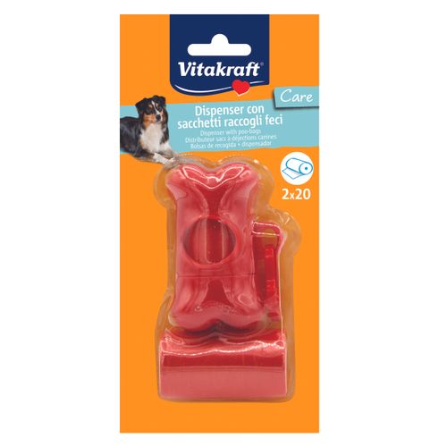 Vitakraft For You Dispenzer vrećica Kost + 2 role x 20 komada vrećica slika 1