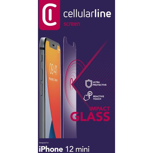 Cellularline zaštitno staklo za iPhone 12 Mini slika 2