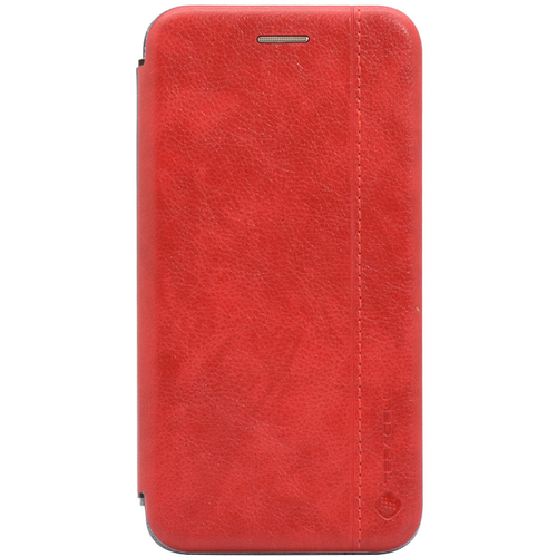 Torbica Teracell Leather za Huawei P40 Lite E crvena slika 1