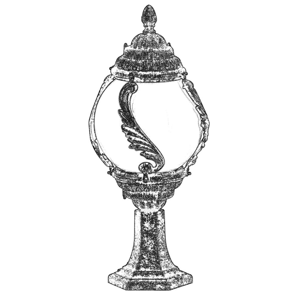 BSU-68182-BKR-M1-K Smeđa Spoljašnja Zidna Lampa slika 2