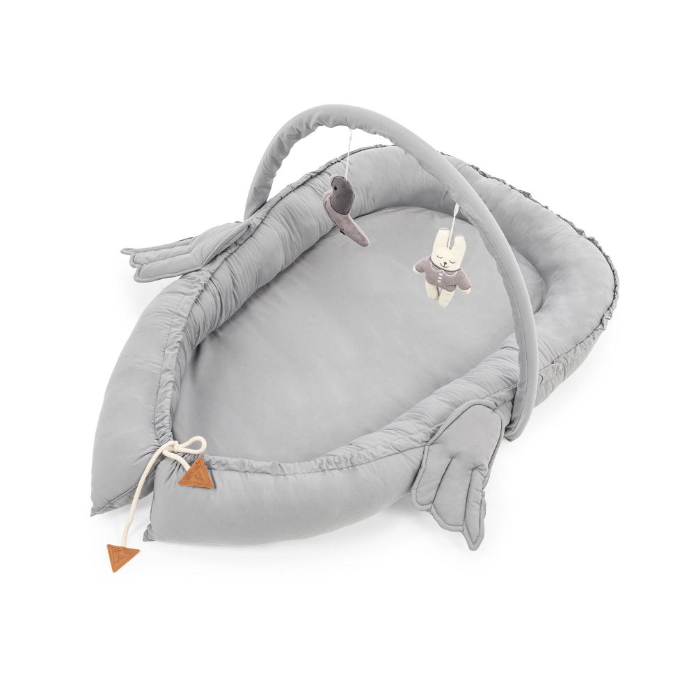 Baby Bed Babynest - Siva slika 1