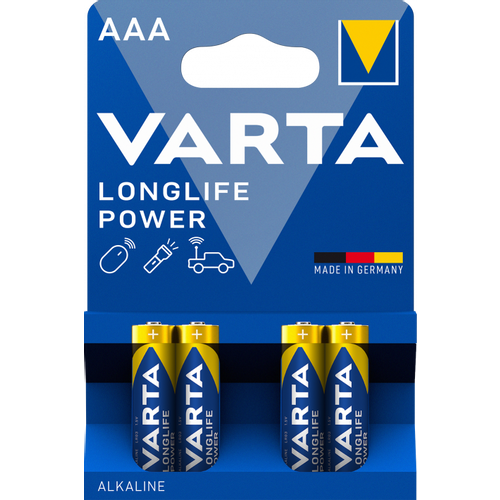 Varta Longlife Power baterije AAA 4 kom slika 1