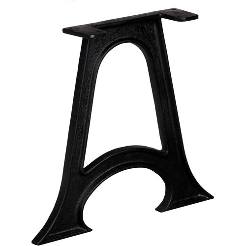 Noge za stolić za kavu 2 kom luk i A-okvir od lijevanog željeza slika 46