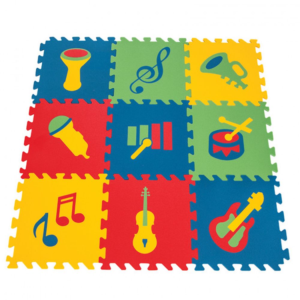 Pilsan Podna slagalica Muzički instrumenti 03-469, 9kom slika 1
