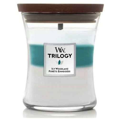 WOODWICK TRILOGY MEDIUM, svijeća mirisna Icy woodland  slika 1