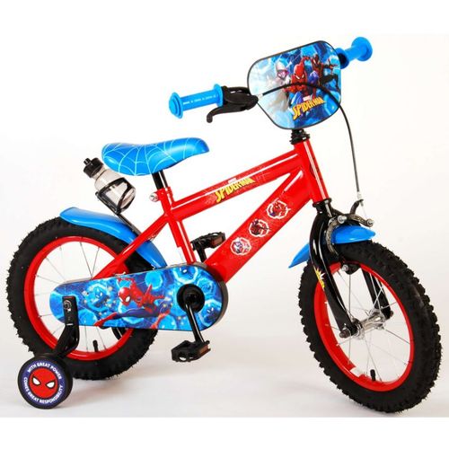 Dječji bicikl Spider-man 14" crveno/plavi slika 3