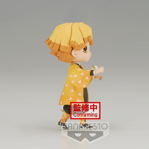 Kimetsu No Yaiba Demon Slayer Zenitsu Agatsuma Q posket petit figure 7cm slika 3