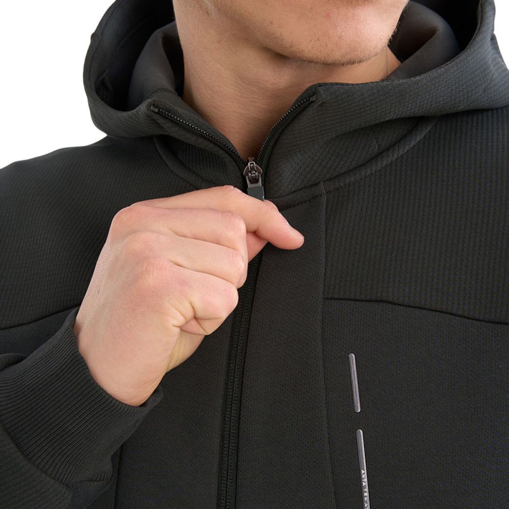 ANTA Muški duks sa kapuljačom na kopčanje Knit Track Top slika 5
