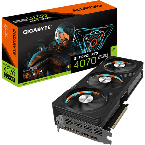 Gigabyte VGA RTX 4070 Super G. Gaming OC 12G, GDDR6X, 192bit 3x DP, 1x HDMI slika 2