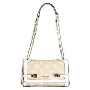 GUESS JEANS WHITE WOMEN'S BAG