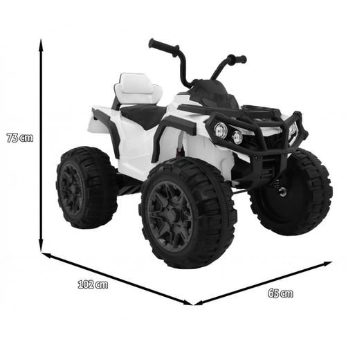 Quad na akumulator ATV BDM0906 - bijeli slika 2