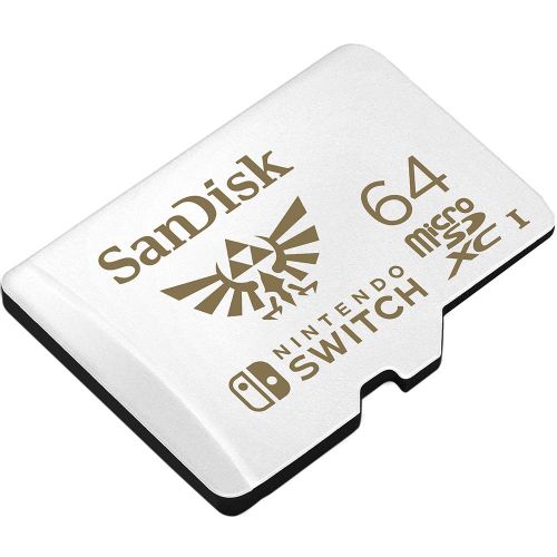 SanDisk microSDXC 64GB za Nintendo Switch, brzina čitanja do 100MB/s, pisanja 60MB/s, U3, C10, A1, UHS-1 slika 1