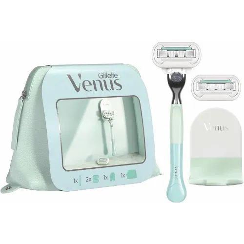 Gillette Venus ženski brijač Extra smooth sensitive + 2 patrone + držač slika 1