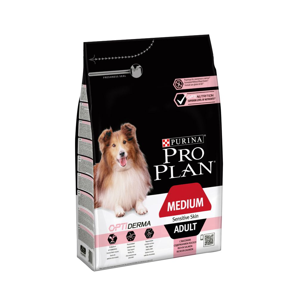 Pro Plan Adult medium sensitive skin 3 kg slika 1