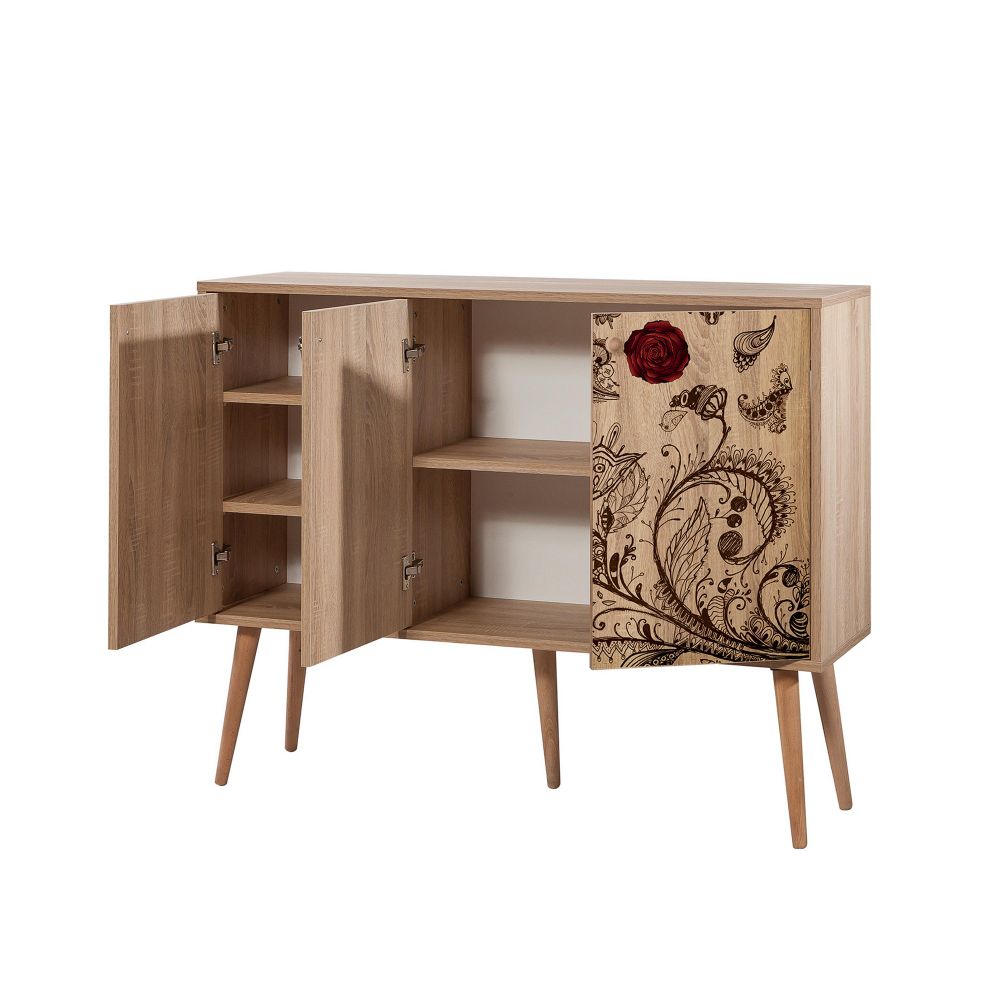 Mega-731 Sonoma Oak Konsole slika 7