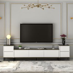 Woody Fashion TV jedinica, Imaj - White, Marble