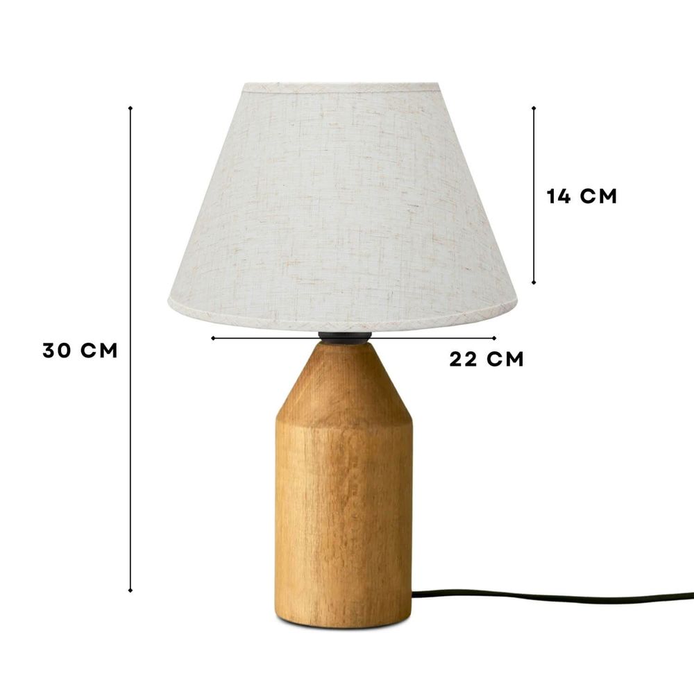 Lampa za sto CreamOak 241962 slika 3