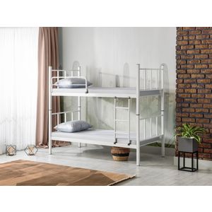 R90 - White (90 x 190) White Bunk Bed