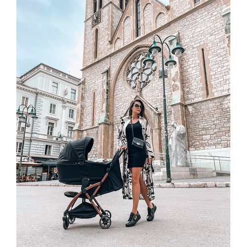 Leclercbaby Influencer dječja kolica, Black Brown 2u1 B slika 33