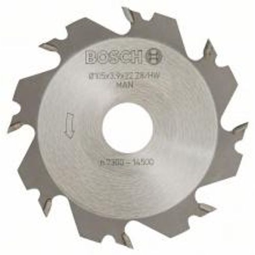 Bosch Glodalo pločasto 22 x 4 mm, 8 zuba za GUF 4-22 A, PSF 22 A, GFF 22 A (sa prirubnicom 3605700155) slika 1