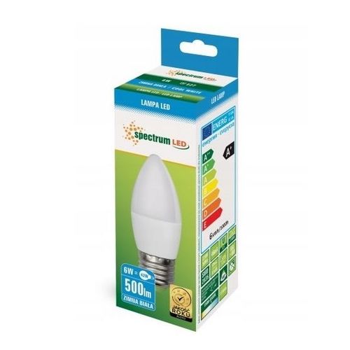 TOOLIGHT LED žarulja hladna E-27 230V 6W Svijeća 13062 slika 2