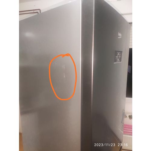 Beko B3RCNA364HXBR Kombinovani frižider, NoFrost, Širina 59.5cm, Visina 186.5 - OŠTEĆEN  slika 3