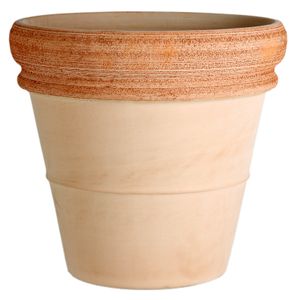 SAKSIJA 35 CM DOPPIO BORDO TERRACOTTA DEGREA