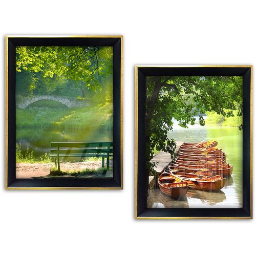 CSAC7436502515552 Multicolor Decorative Framed Painting (2 Pieces) slika 2