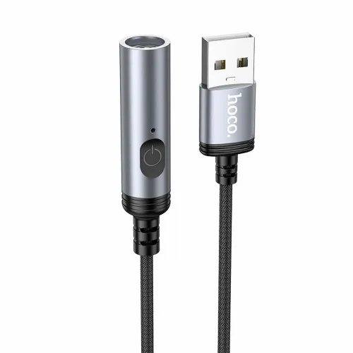 HOCO adapter za upaljač na USB A konektor UA30 30 cm - crni slika 4