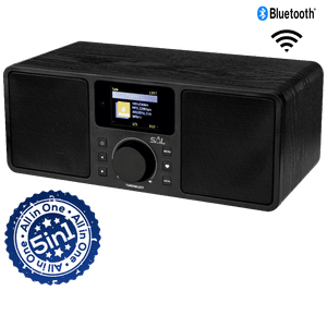 SAL Internet radio, FM , DAB, Bluetooth , 5u1 - INR 5000/BK