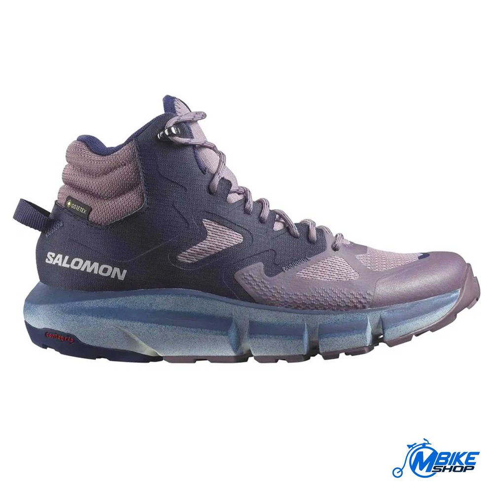 Salomon Ženske patike Predict Hike MID GTX W, Quail/Night Sky slika 1