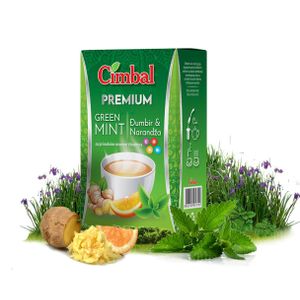 Cimbal Green Mint Đumbir & Narandža čaj 40g