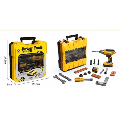 Power Tools Set alat u koferu sa bušilicom slika 1