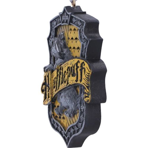 NEMESIS NOW Harry Potter Hufflepuff Grb Viseći Ukras 8 cm slika 6