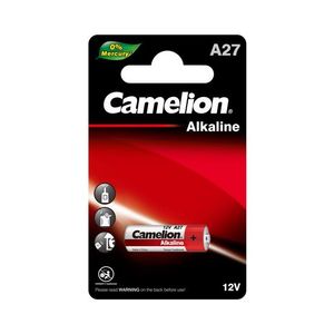 Baterija alkalna Camelion 12V A27 bez žive 28x8 mm 1 kom