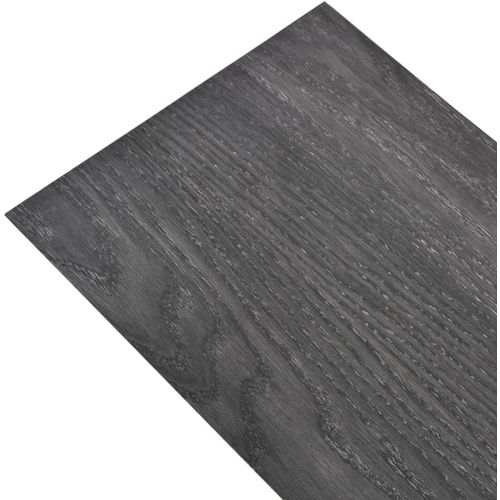 Nesamoljepljive podne obloge PVC 5,26 m² 2 mm crno-bijele slika 31