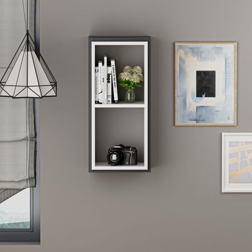 Zera - Anthracite, White Anthracite
White Wall Shelf slika 1