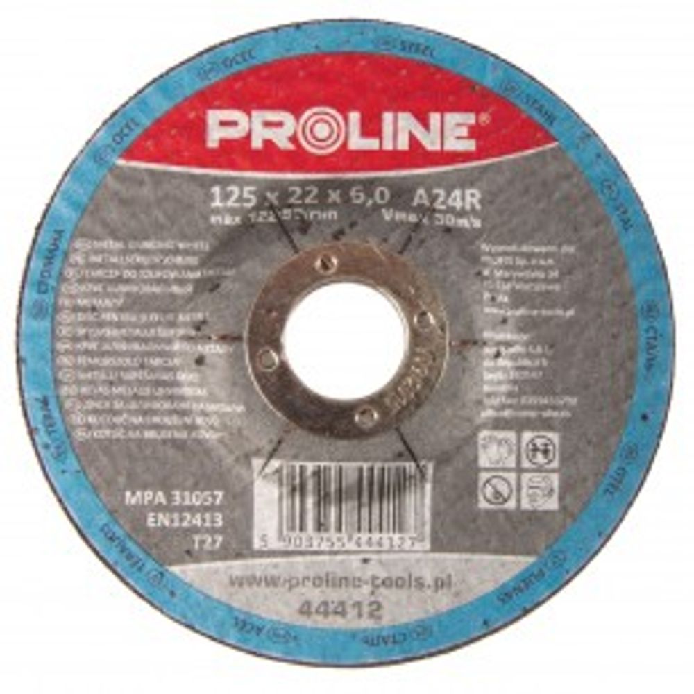 Proline brusna ploča za metal T27, 180X6.0X 44418 slika 1
