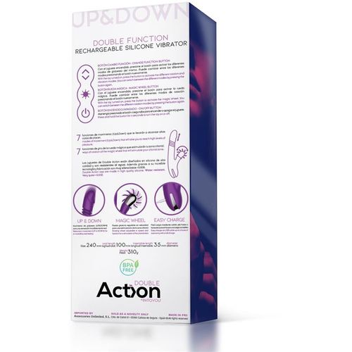 Action No.Four Up And Down Double Function Vibrator slika 6