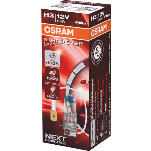 Osram Auto 64151NL halogena žarulja Night Breaker® Laser Next Generation H3 55 W 12 V slika 3